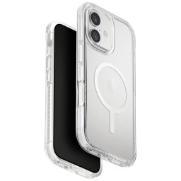 Uniq Combat Magclick Apple iPhone 17 MagSafe szilikon tok, átlátszó