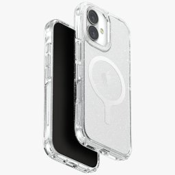 Uniq Lifepro Extreme Magclick Apple iPhone 17 MagSafe csillámos tok, átlátszó