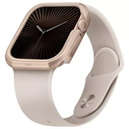 Uniq Valencia Apple Watch 11 / Watch 10 42mm műanyag tok, arany