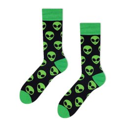 Alien vidám zokni