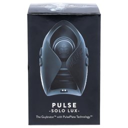 Hot Octopuss Pulse Solo Lux - rádiós maszturbátor (fekete)