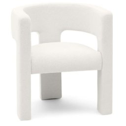 AKCIÓ Fehér design karosszék ALPAH B II. osztályú Baloo 2073