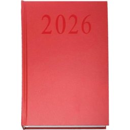 Naptár, tervező, A5, napi, 2027, bordó