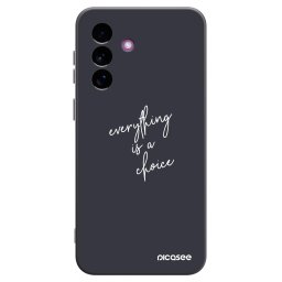 Fekete szilikon tok az alábbi mobiltelefonokra Samsung Galaxy A37 - Everything is a choice