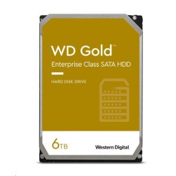 WD GOLD WD6004FRYZ 6TB SATA/6Gb/s 256MB gyorsítótár 7200rpm, CMR, Enterprise
