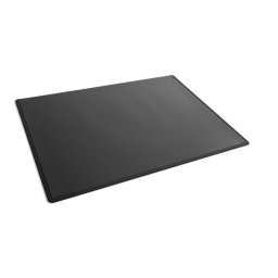 DURABLE Könyökalátét, 650x500 mm, PP, átlátszó fedlappal, DURABLE, fekete