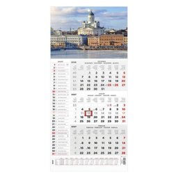 TOPTIMER Naptár, speditőr, három hónapos, egy tömbös, TOPTIMER, "Város"