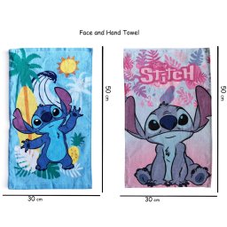 Lilo és Stitch kéztörlő arctörlő szett/2db, 30x50cm