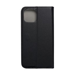 Magnet Apple iPhone 14 mágneses flip tok, fekete