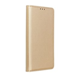 Magnet Motorola G05 / E15 mágneses flip tok, arany