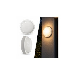 LED Mennyezeti és Fali Lámpa 15W 1350 lm, 4200K, IP64, Kültéri és Beltéri, Fehér