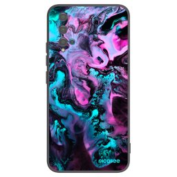 Fekete szilikon tok az alábbi mobiltelefonokra Huawei Nova 5T - Lean