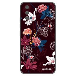 Fekete szilikon tok az alábbi mobiltelefonokra Huawei Nova 5T - Dark Meadow