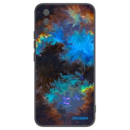 Fekete szilikon tok az alábbi mobiltelefonokra Huawei Nova 5T - Space