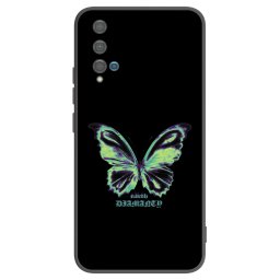 Fekete szilikon tok az alábbi mobiltelefonokra Huawei Nova 5T - Diamanty Blue