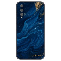 Fekete szilikon tok az alábbi mobiltelefonokra Huawei Nova 5T - Blue