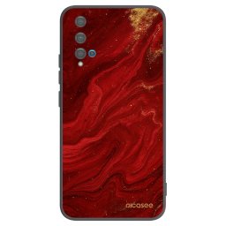 Fekete szilikon tok az alábbi mobiltelefonokra Huawei Nova 5T - Red