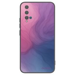 Fekete szilikon tok az alábbi mobiltelefonokra Huawei Nova 5T - Silk