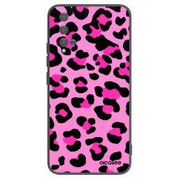 Fekete szilikon tok az alábbi mobiltelefonokra Huawei Nova 5T - Pink Tiger