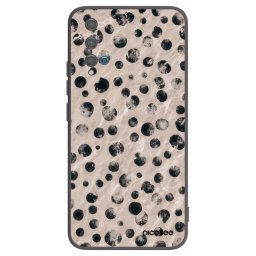 Fekete szilikon tok az alábbi mobiltelefonokra Huawei Nova 5T - Inked