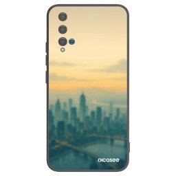 Fekete szilikon tok az alábbi mobiltelefonokra Huawei Nova 5T - Airplane mode