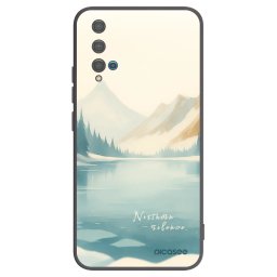Fekete szilikon tok az alábbi mobiltelefonokra Huawei Nova 5T - NOTHERN SILENCE