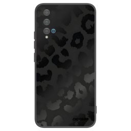 Fekete szilikon tok az alábbi mobiltelefonokra Huawei Nova 5T - Midnight Leopard