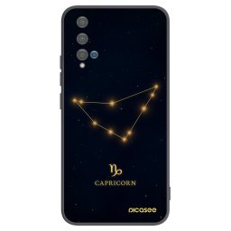 Fekete szilikon tok az alábbi mobiltelefonokra Huawei Nova 5T - CAPRICORN