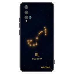 Fekete szilikon tok az alábbi mobiltelefonokra Huawei Nova 5T - SCORPIO