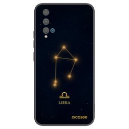 Fekete szilikon tok az alábbi mobiltelefonokra Huawei Nova 5T - LIBRA