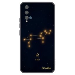 Fekete szilikon tok az alábbi mobiltelefonokra Huawei Nova 5T - LEO