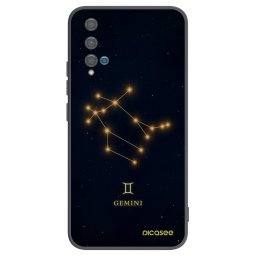 Fekete szilikon tok az alábbi mobiltelefonokra Huawei Nova 5T - GEMINI