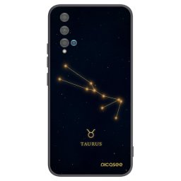 Fekete szilikon tok az alábbi mobiltelefonokra Huawei Nova 5T - TAURUS