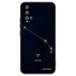 Fekete szilikon tok az alábbi mobiltelefonokra Huawei Nova 5T - ARIES
