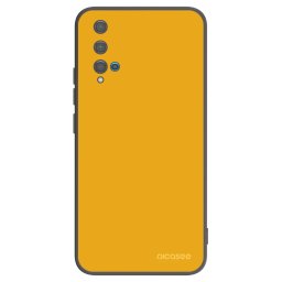 Fekete szilikon tok az alábbi mobiltelefonokra Huawei Nova 5T - Sun