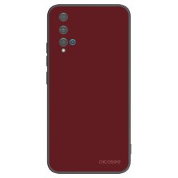 Fekete szilikon tok az alábbi mobiltelefonokra Huawei Nova 5T - Red Bliss