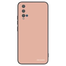 Fekete szilikon tok az alábbi mobiltelefonokra Huawei Nova 5T - Lullaby