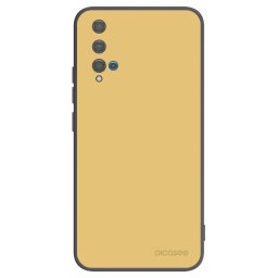 Fekete szilikon tok az alábbi mobiltelefonokra Huawei Nova 5T - Canary Crystal