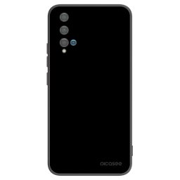 Fekete szilikon tok az alábbi mobiltelefonokra Huawei Nova 5T - Black Bliss