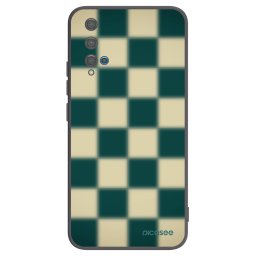Fekete szilikon tok az alábbi mobiltelefonokra Huawei Nova 5T - Shadow Chess
