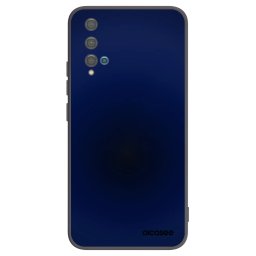 Fekete szilikon tok az alábbi mobiltelefonokra Huawei Nova 5T - Deep Ocean