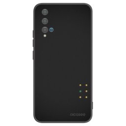 Fekete szilikon tok az alábbi mobiltelefonokra Huawei Nova 5T - Pulse