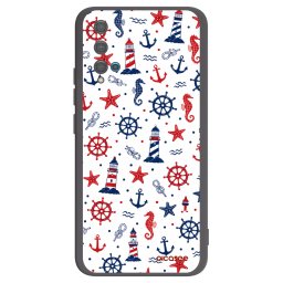 Fekete szilikon tok az alábbi mobiltelefonokra Huawei Nova 5T - Sailor Vibes