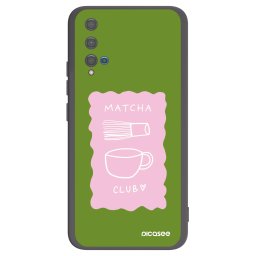 Fekete szilikon tok az alábbi mobiltelefonokra Huawei Nova 5T - Matcha club