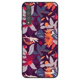 ULTIMATE CASE Huawei Nova 5T - készülékre - Purple Leaf