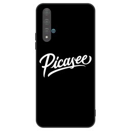 ULTIMATE CASE Huawei Nova 5T - készülékre - Picasee - old logo - white
