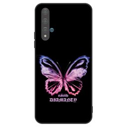 ULTIMATE CASE Huawei Nova 5T - készülékre - Diamanty Purple