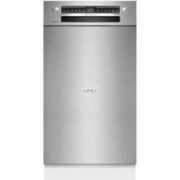 BOSCH SPU4HMS13E Serie 4 Aláépíthető mosogatógép 45 cm, szálcsiszolt acél