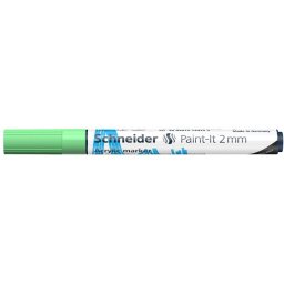 SCHNEIDER Dekormarker, akril, 2 mm, SCHNEIDER "Paint-It 310", pasztellzöld