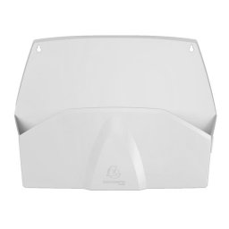 EXACOMPTA Fali rendszerező, 1 rekeszes, fekvő, 38,2x28,9x7,2 cm, EXACOMPTA "Autentik", fehér